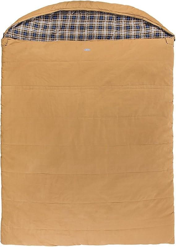 2160229 Kamp-Rite Overnighter 2 Person Sleeping Bag - Canvas
