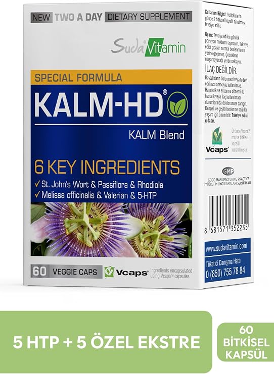 Bigjoy Vitamins Kalm-Hd 60 Bitkisel Kapsül 1 Paket(1 x 1 Stück)