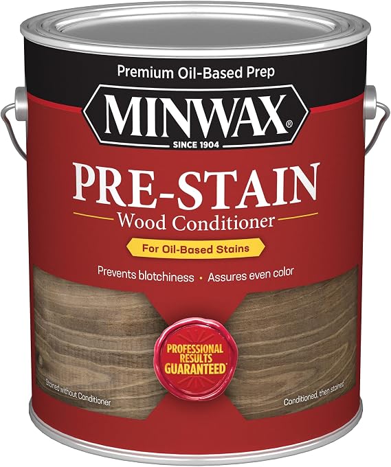 Minwax Pre-Stain Wood Conditioner, Clear, 1 Gallon