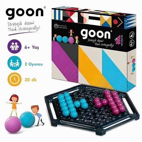 GOON Zeka ve Akıl Oyunu 6+ Yaş 2 Oyuncu