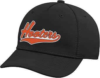 Hooters Vintage Varsity Letters Retro Wings Restaurant Logo Adjustable Printed Baseball Hat