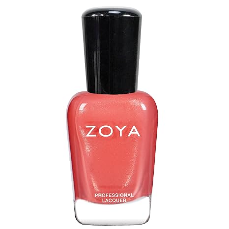 ZOYA Dark Red Nail Polish, Burgundy, Spice & Glitter, Big12Free Vegan