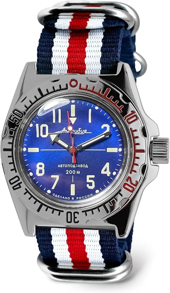 VOSTOK | Amphibia 110648 Automatic Self-Winding Diver Wrist Watch