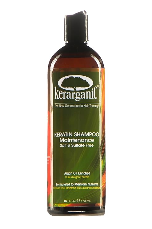 Organic Keratin Treatment - Salt & Sulfate Free Shampoo - 8 Fl Oz