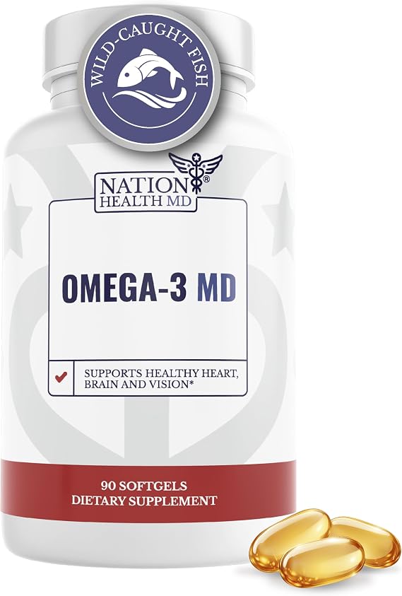 Omega-3 MD | Omega 3 Supplement for Women & Men