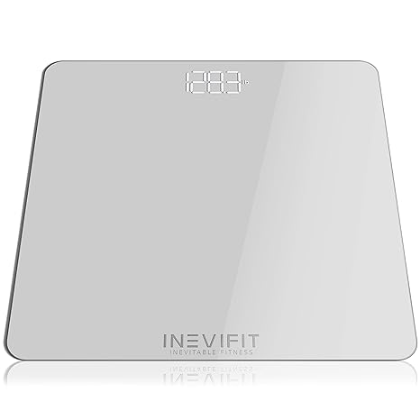 INEVIFIT Premium Digital Bathroom Scale for Body Weight, Highly Accurate