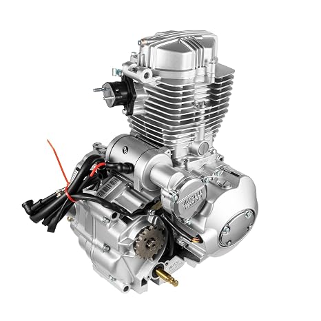 200cc/250cc ATV Engine, ATV Engine Motor, Motorcycle Vertical Engine, Electric Starter Engine, Four Stroke Single Cylinder Air Cooled with 5 Speed Transmission.