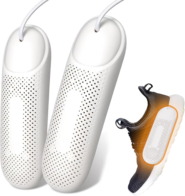 Portable Boot Dryer Shoe Warmer, Shoe Dryer with Heat, Quick Drying & Eliminate Bad Odor