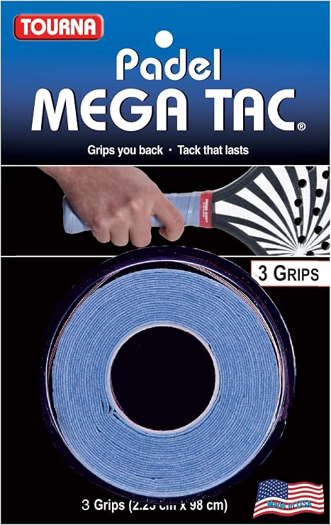 Padel Mega Tac 3 Pack Blue