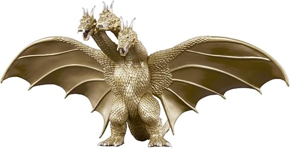 Bandai Mooko Movie Monster Series Godzilla King Gidra 2001 Action Figure