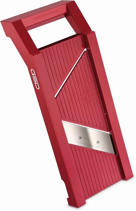 GSD Haushaltsgeräte 30011 G S D Universal 30 011 Vegetable Slicer Steel Red