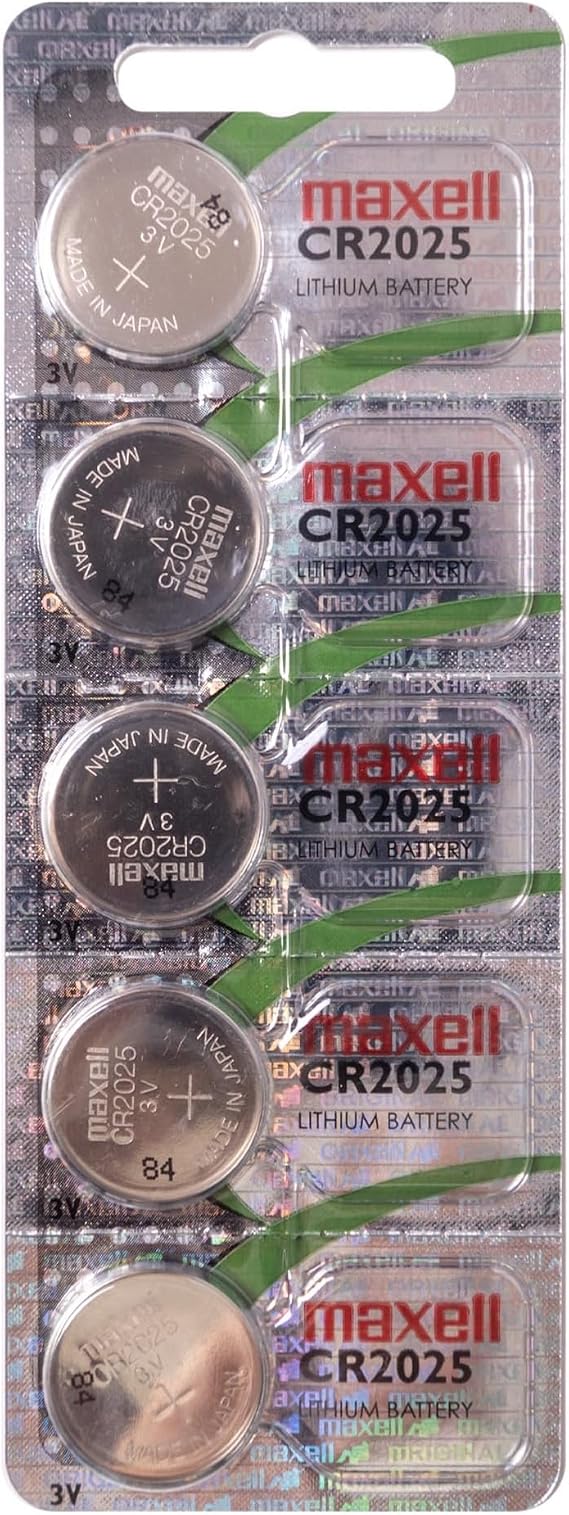 Maxell Cr2025 - 3V 5 Pack