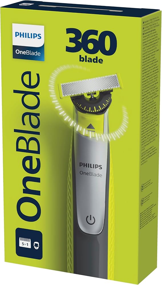 Philips Oneblade 360 Blade With 5 In 1 Adjustable Comb