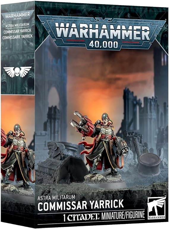 Warhammer 40K Astra Militarum Commissar Yarrick - (2026 Edition)