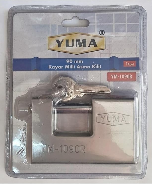 KATAR Yuma YM1090R Milli Asma Kilit 90mm Gri