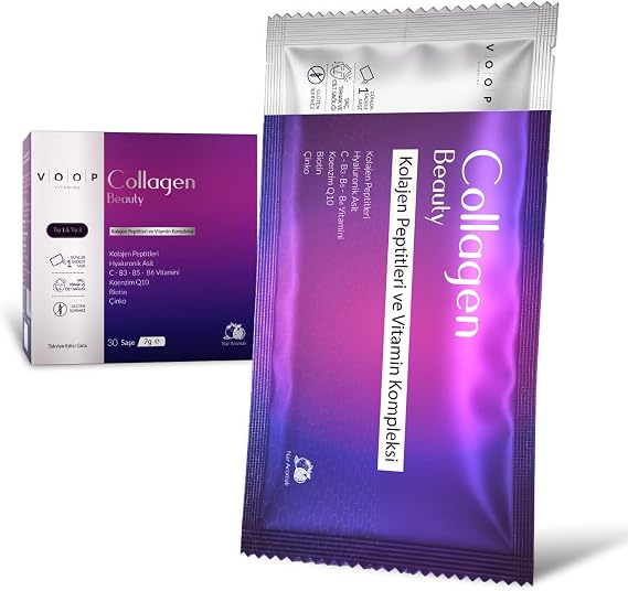 VOOP Collagen Beauty 30 Saşe Nar Aromalı