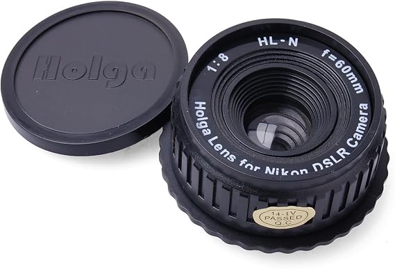 Holga 60mm f/8 Lens for Nikon DSLR (Black)
