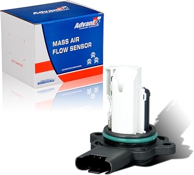 AdvanEX Mass Air Flow Sensor 74-50082 MAF Compatible with BMW 128i 328i 328xi 528i 528xi X3 X5 Z4, Replaces 5WK97508Z 8ET009142631 13627551638