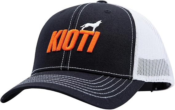 Kioti - Black/Orange Trucker HAT - DDA25-139-AC