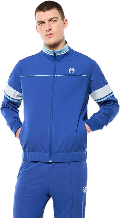 Sergio Tacchini Solare Perf. Mens Track Jacket - Deep Ultramarine