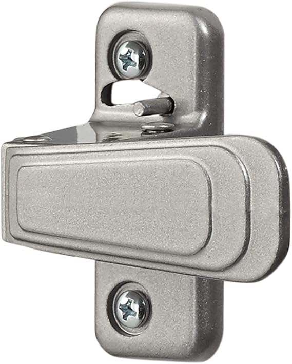 Ideal Security Inside Latch for Storm and Screen Doors, Silver