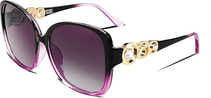 FEISEDY Sunglasses Womens Trendy, Polarized UV400 Protection Lens