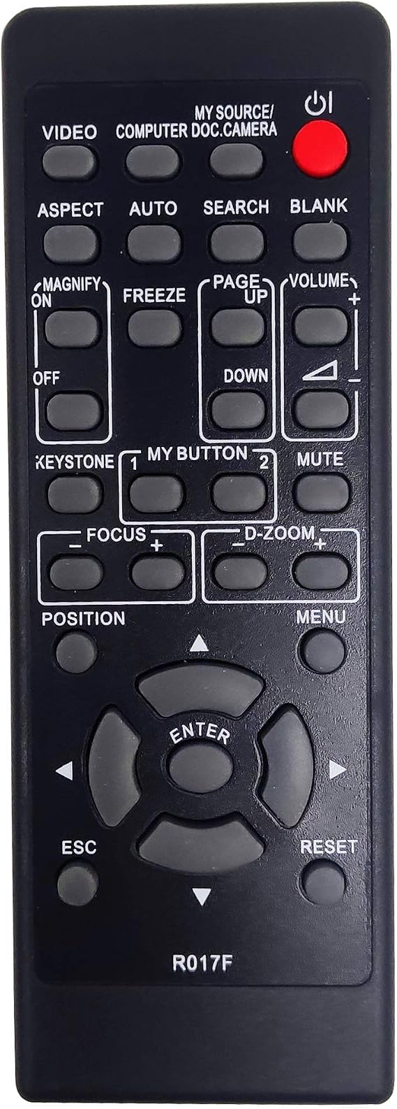 R007 Projector Remote Control Replacement