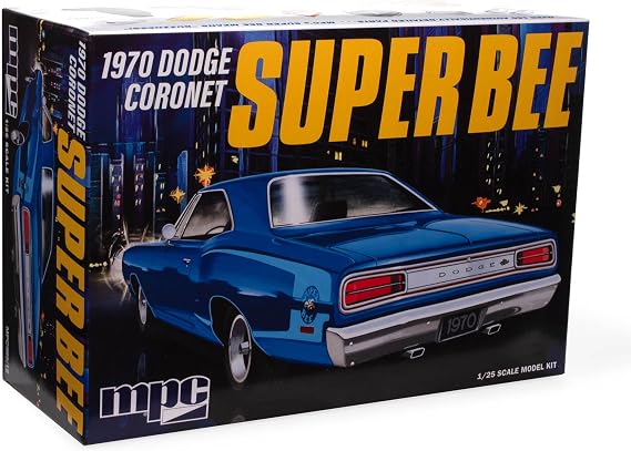 MPC 1970 Dodge Coronet Super Bee 1:25 Scale Model Kit