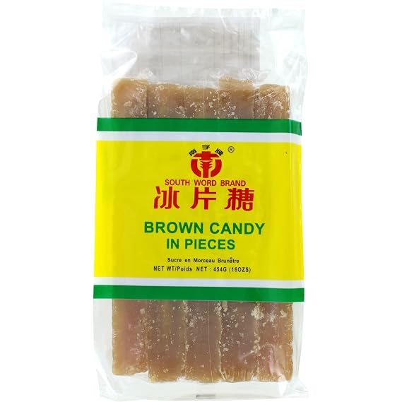 Brown Slab Sugar Cane Sugar 16oz (1 pack)
