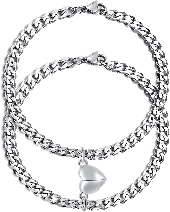 TempBeau Bracelet for Couple - Personalized ID Custom Engraving Bracelet, Braided Rope His and Her Bangle, Adjustable Friendship Bracelets for Sister BF GF, Pinky Promise Couple Bracelets Gifts