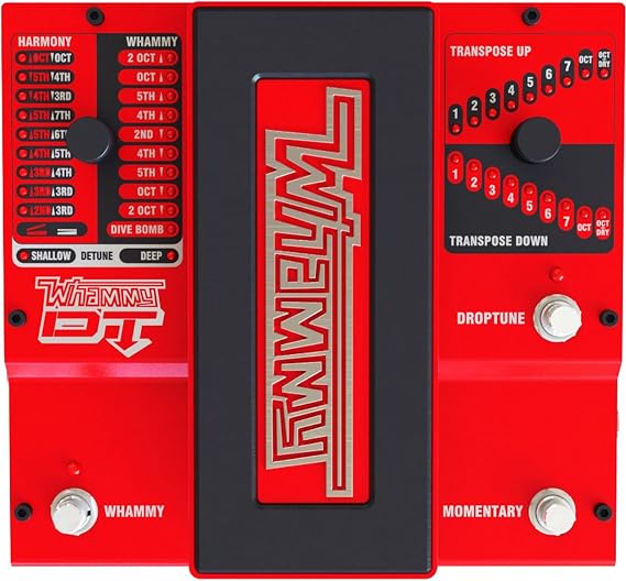 DigiTech Whammydtv-01 DT Drop Tune Guitar Effects Pedal
