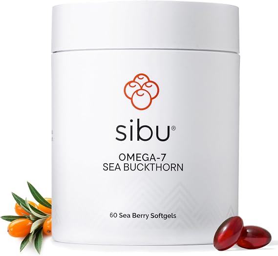 sibu Sea Buckthorn Omega-7 Softgels Starter Kit, 60ct 30-Day Supply
