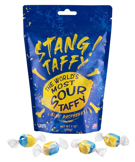Stang! Taffy - The World's Most Sour Taffy (7oz Bag)