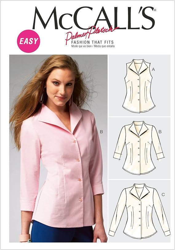 McCall's Pattern Company M6750 Misses' Shirts Sewing Template, Size F5 (16-18-20-22-24)