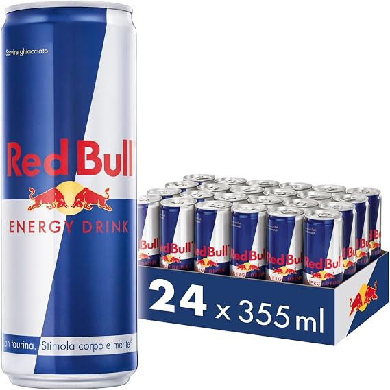 Red Bull Energy Drink 355ml (cartone da 24)