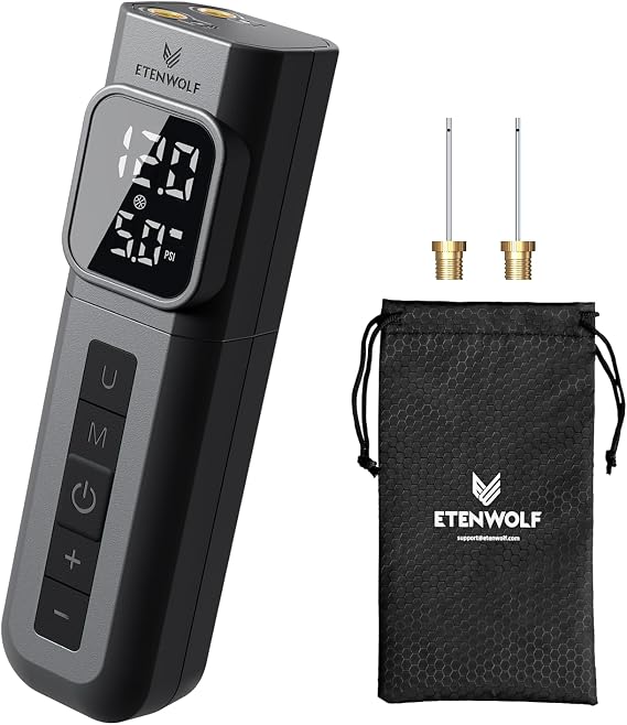 ETENWOLF P200 Electric Ball Pump 2000mAh Air Pump for Sports Balls