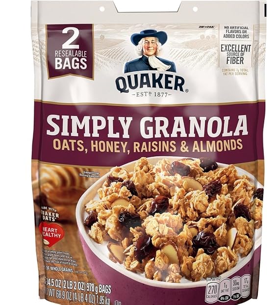 Quakers Simply Granola, 34.5