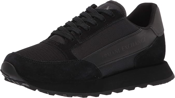 A|X Armani Exchange Men's Lifestyle Trainers Black 44 EU