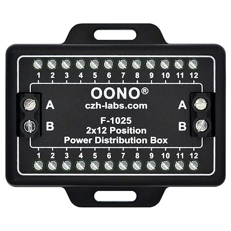 Screw Terminal Block Distribution Box Module 30A/300V 2x12 Position