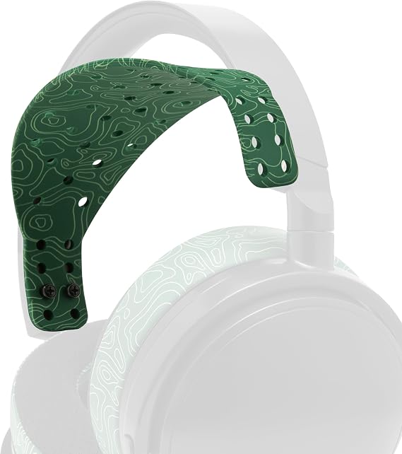WC HeadbandZ XL Maxwell - Wide Headband for Audeze Maxwell 1, 2 & 2 ANC | Made by Wicked Cushions | Wider Weight-Distributing Design | Emerald Tide