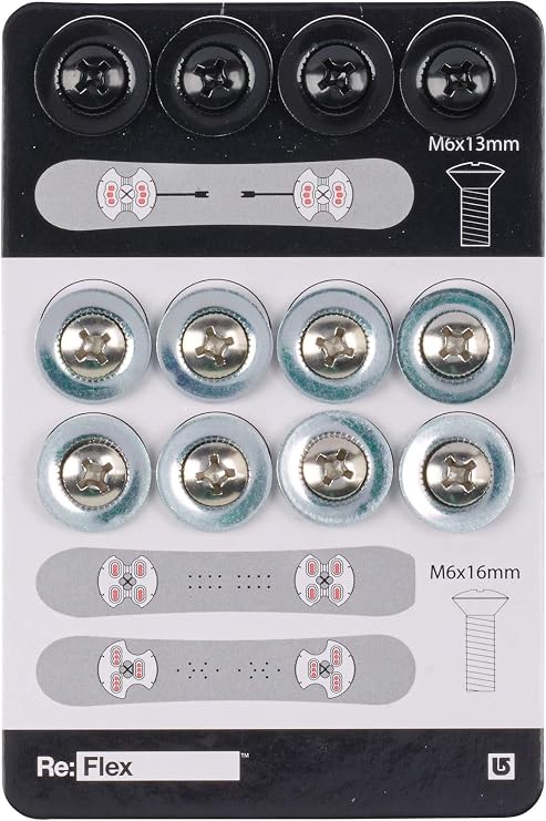 Burton Mens M6 Hardware Replace, Silver, One Size