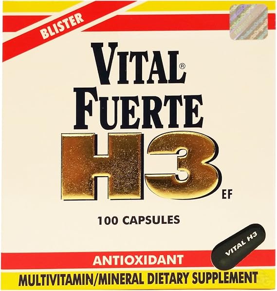 H3 100 Cap - Multivitaminico (Pack of 1)