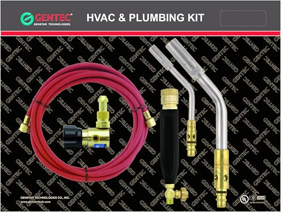 Gentec KP6SP Swirl Flame Quick-Connect, Air-Propane/MAPP Kits