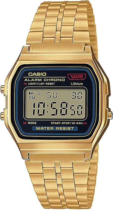 Casio Standard Digital Quartz Watch A159WGEA-1