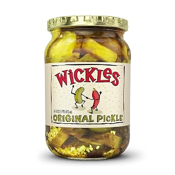 Wickles Original Pickle, 16 OZ Pack of 6