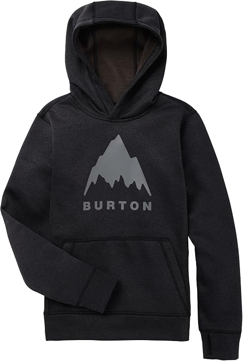 Burton Kids' Oak Pullover Hoodie for Boys & Girls Technical Sweatshirt w/Quick-Drying Fleece