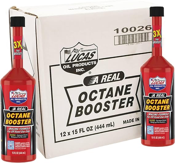 Stens New Octane Booster 051-635 12 Btls/15 oz., Black