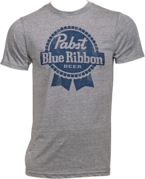 Pabst Blue Ribbon PBR Blue Logo T-Shirt