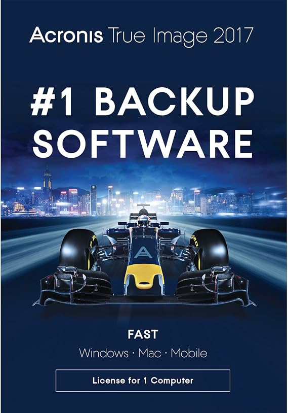 Acronis True Image 2017 - 1 Computer