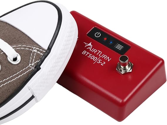 AirTurn BT500S-2 Bluetooth Pedal Page Turner